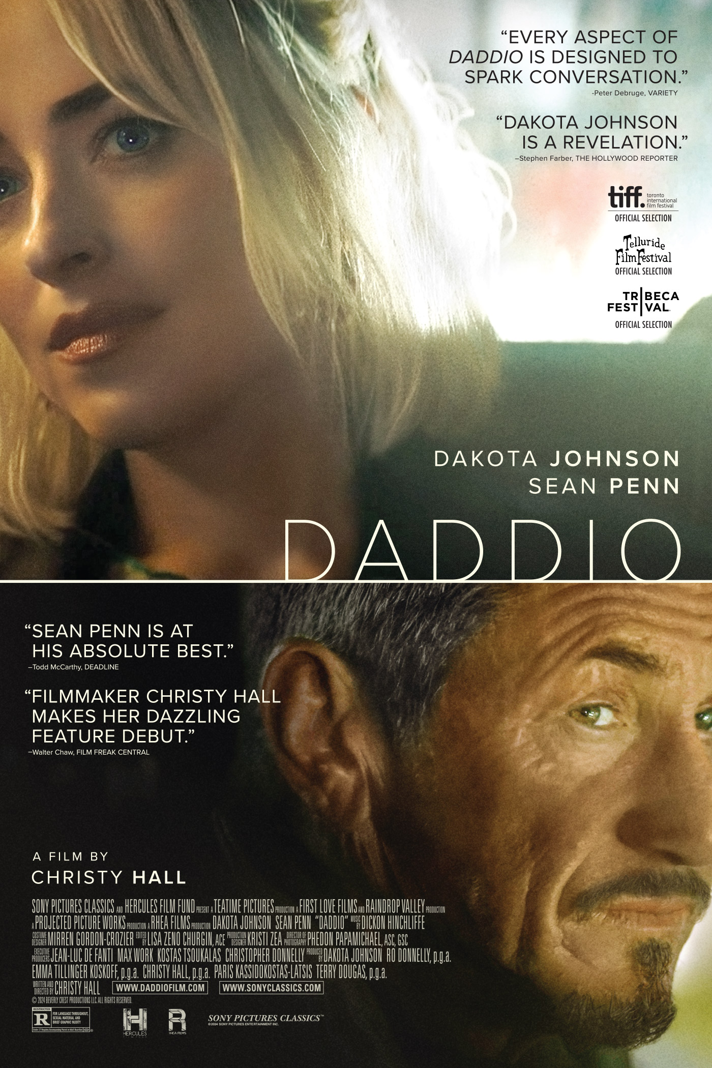 ‘daddio Sean Penn And Dakota Johnsons Intimate Ride Kyle Osborne